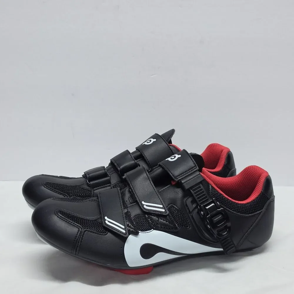 Peloton Cycling Shoes Size 43 US Men's Sz 10 Clip In Cleats Black Exercise Bike